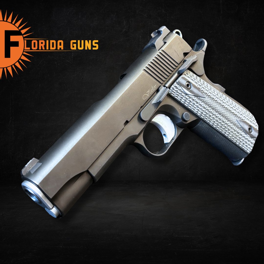 FloridaGunsFL's tweet image. Dan Wesson Valor — clean lines, smooth performance, and classic 1911 craftsmanship built for shooters who appreciate the details.

#DanWesson #Valor1911 #45ACP #RangeReady #1911Style