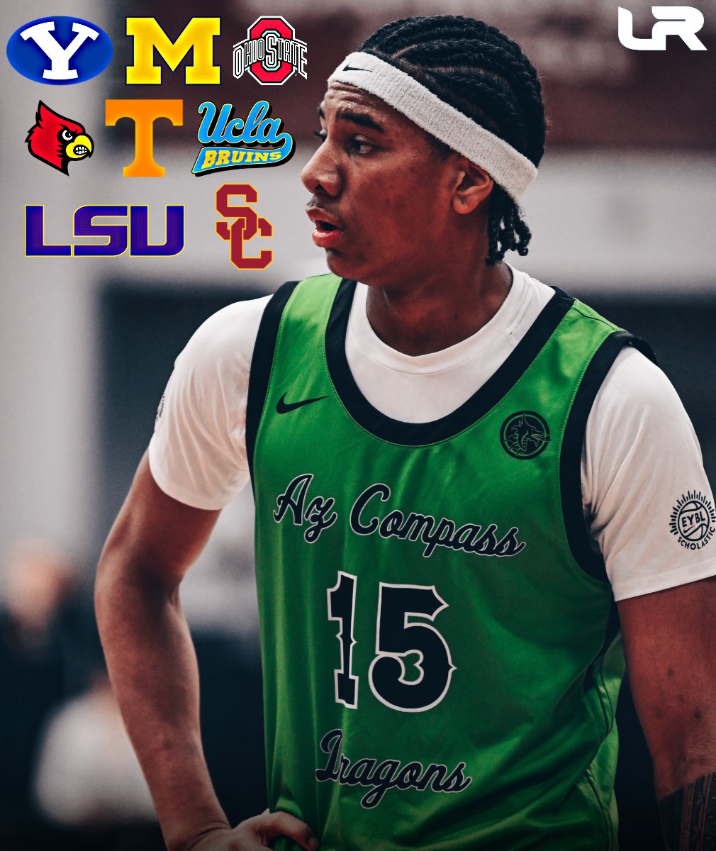 2027 Top-20 prospect DeMarcus Henry is having a big time season for <a href="/AZCompass_Prep/">AZ Compass Prep🐉</a>.

The 6-foot-8 wing told <a href="/LeagueRDY/">League Ready</a> he’s been hearing the most from Louisville, BYU, USC, Michigan, Ohio State, Tennessee, UCLA and LSU right now.

#18 overall in the <a href="/SCNext/">SportsCenter NEXT</a> 60.