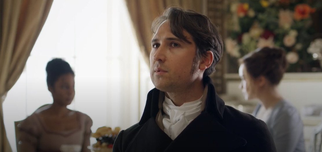 Our Hero casually listening to their conversation and thinking I know who to call to London I go. 
#HughesDayTuesday  #Sanditon    #Heybourne