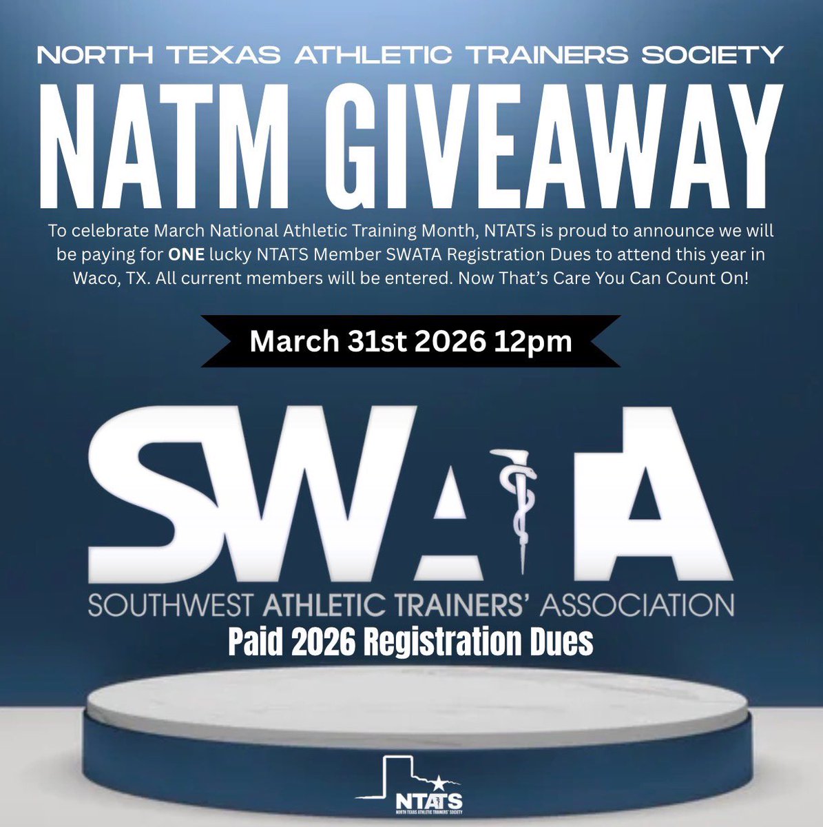 North Texas Athletic Trainers’ Society tweet media