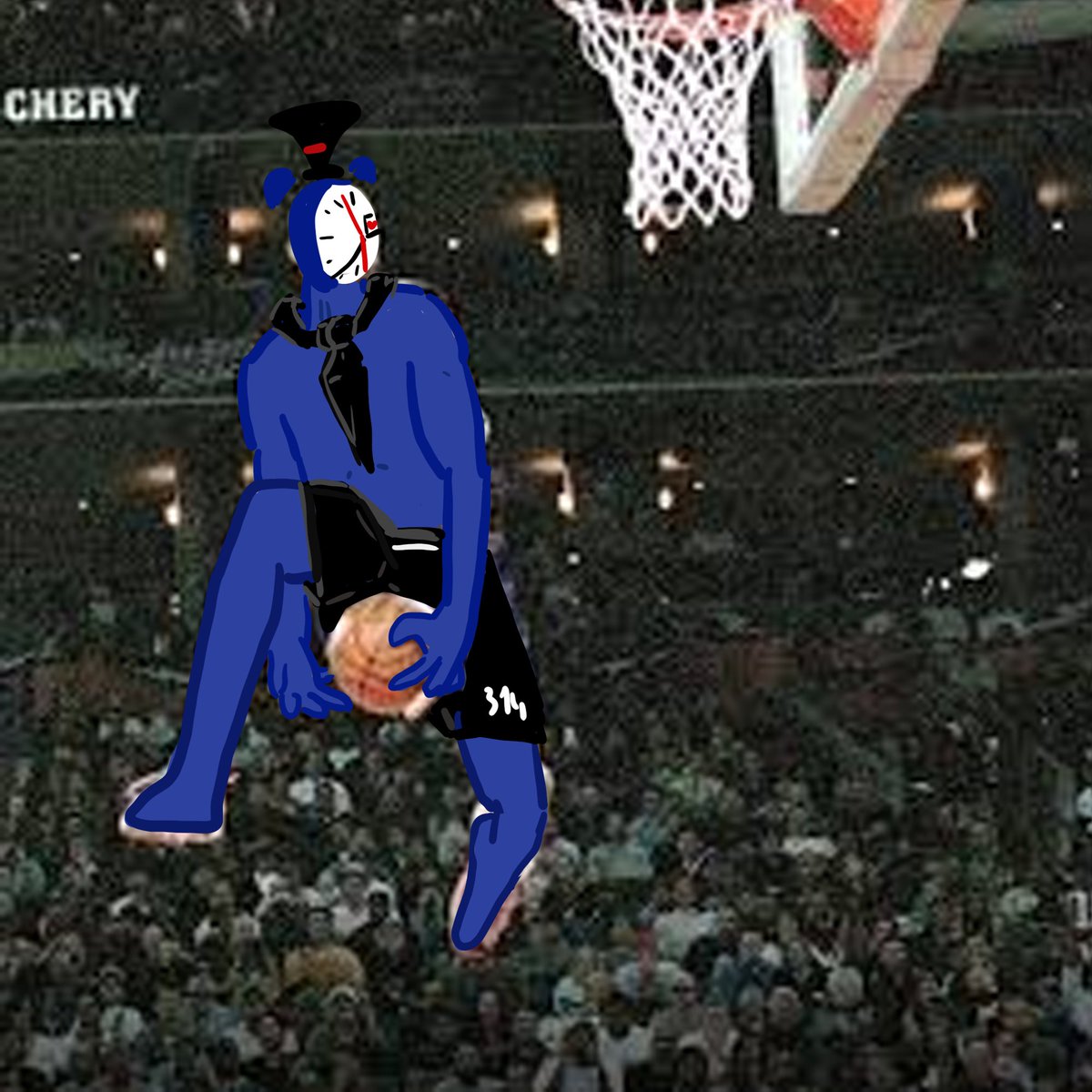 #kronillust #kroniijokes Day 11,  asking Ouro Kronii if Boros is free on February 14th (this saturday)