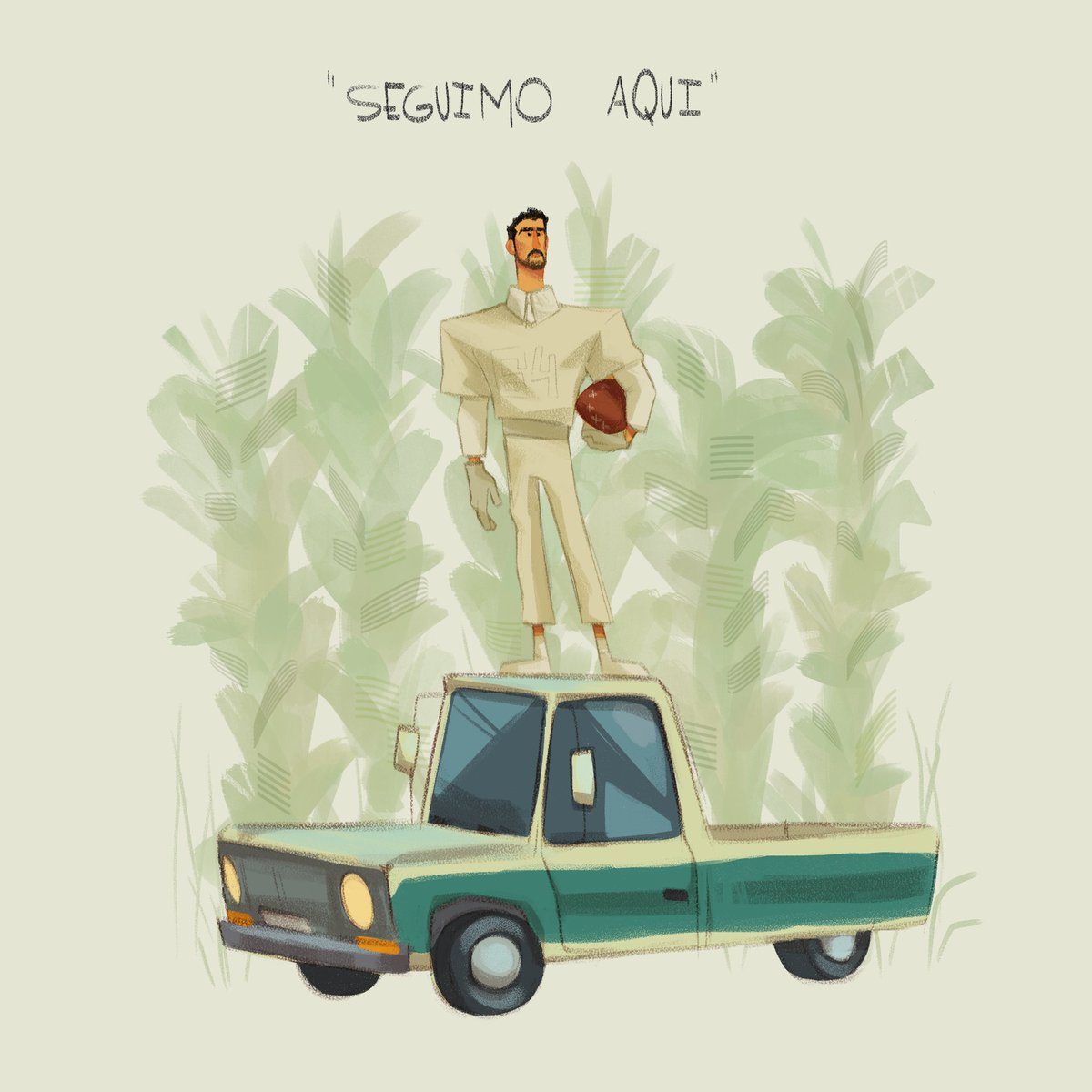 Saulo_Nate's tweet photo. Seguimo aqui! 🦜
#illustration #BadBunny https://t.co/D3JXCf70wZ