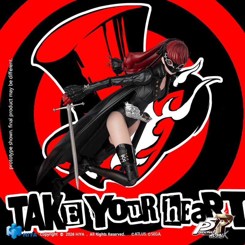 Gymnast by Day, Thief by Night! 🤸‍♀️✨

Blade in hand, conviction in motion. Violet makes her debut in the <a href="/HiyaToys/">Hiya Toys</a> EXQUISITE BASIC Series! ⚔️

 PRE-ORDERS are LIVE → bit.ly/P5R-HIYA-Viole…