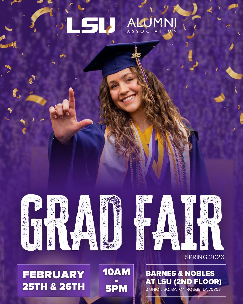 LSU Alumni Association tweet media