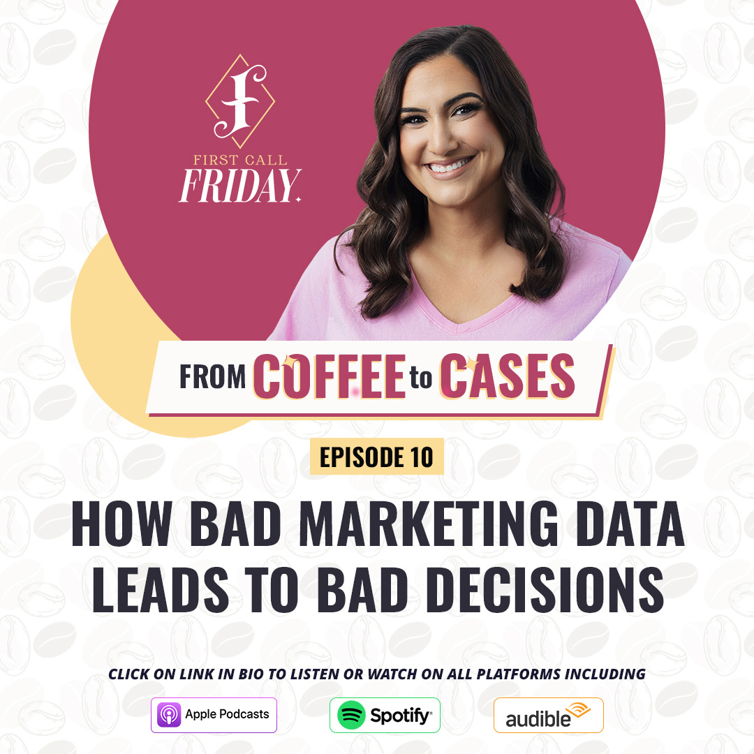 Most law firms think their data is fine until someone reviews it. Delisi Friday sees missing referrals, missing referral contacts, and missing money every time. Every. Single. Time.  

Click the bio link to listen to the full episode.
bio.link/delisifriday