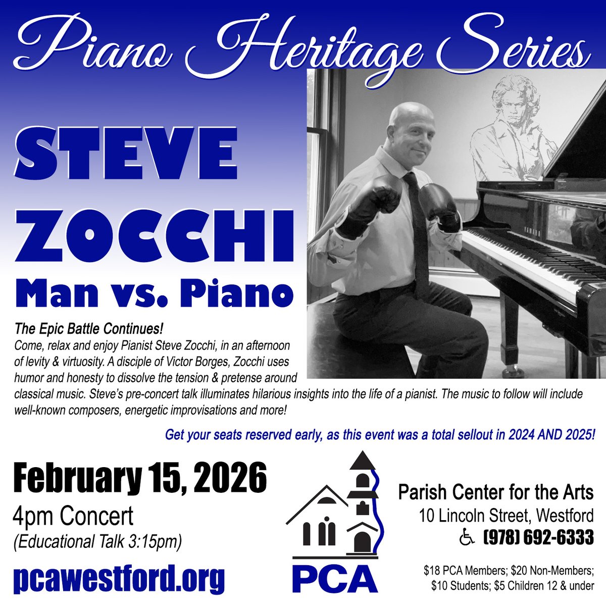 Parish Center for the Arts (PCA) (@pcawestford) on Twitter photo 