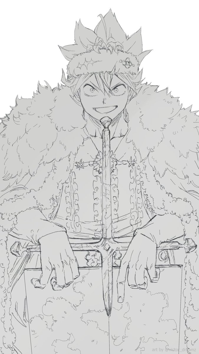 Wizard king 👑 

#BlackClover #ブラッククローバー