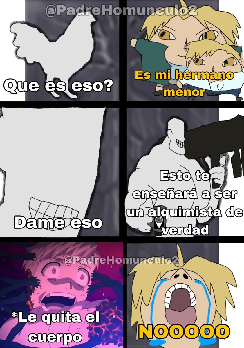 PadreHomunculo2's tweet image. Me uni al mame xdddddd