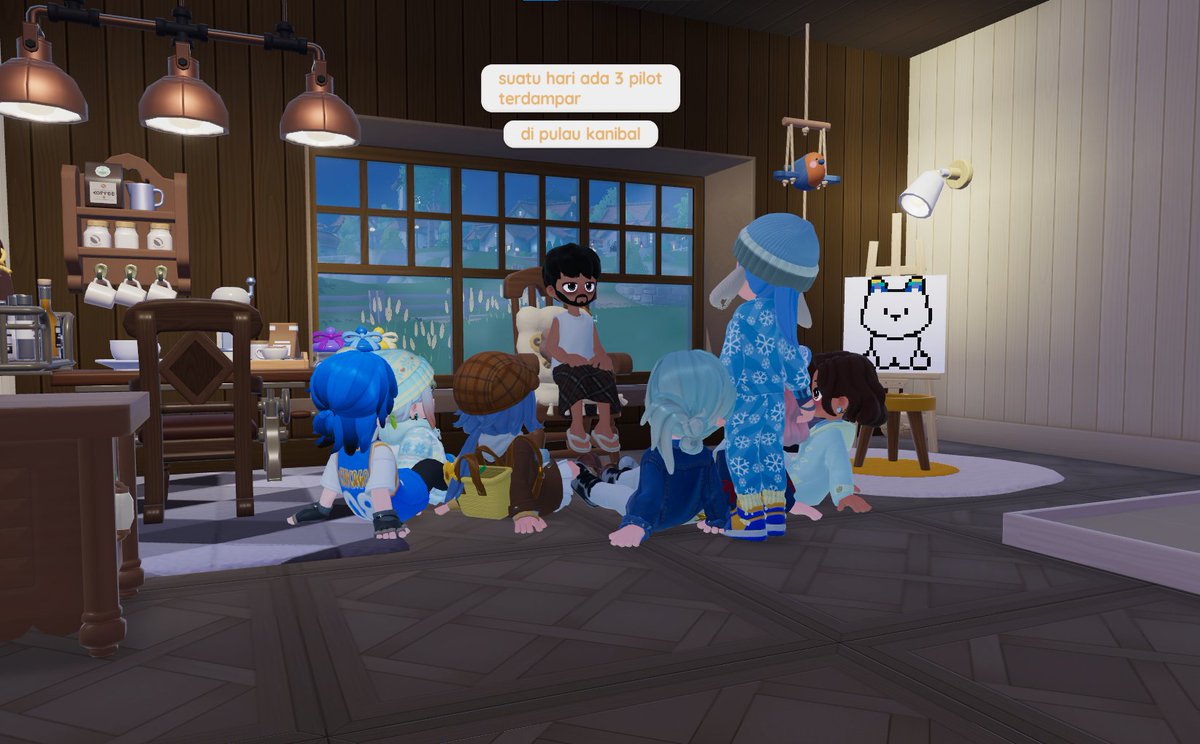 Baru mau off heartopia, ada aja gebrakannya

on frame:
pelipe as kakek
saya as saya
woofies as cucu