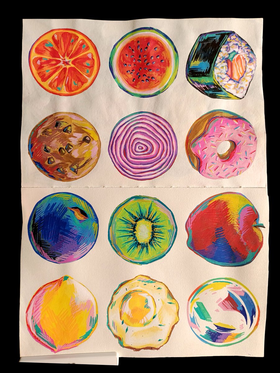 n0ri_0nigiri's tweet photo. acrylic marker art https://t.co/C61faBgMGi
