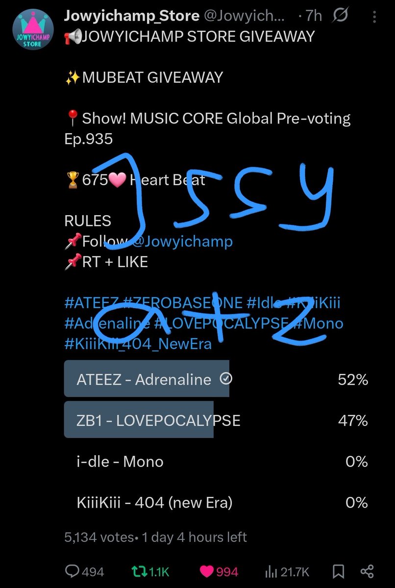 dukae4life's tweet photo. @Jowyichamp #ATEEZ https://t.co/pd5kzrwOrB