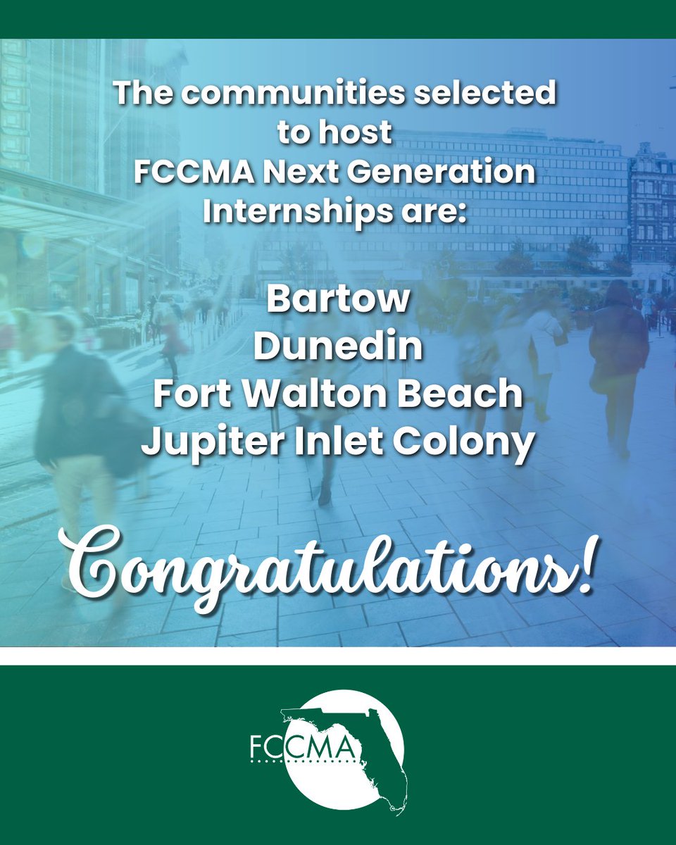 Florida City & County Management Association tweet media