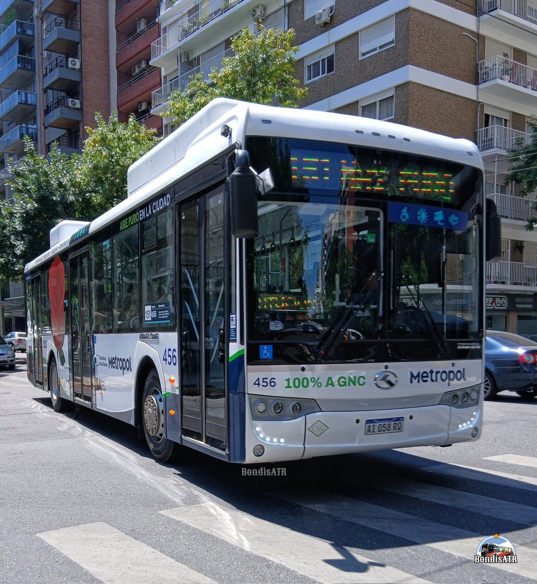 BondisATR's tweet photo. #Linea151: Nuevo interno 456
#KingLong XMQ61270 GNC https://t.co/LEg9WVqzIx