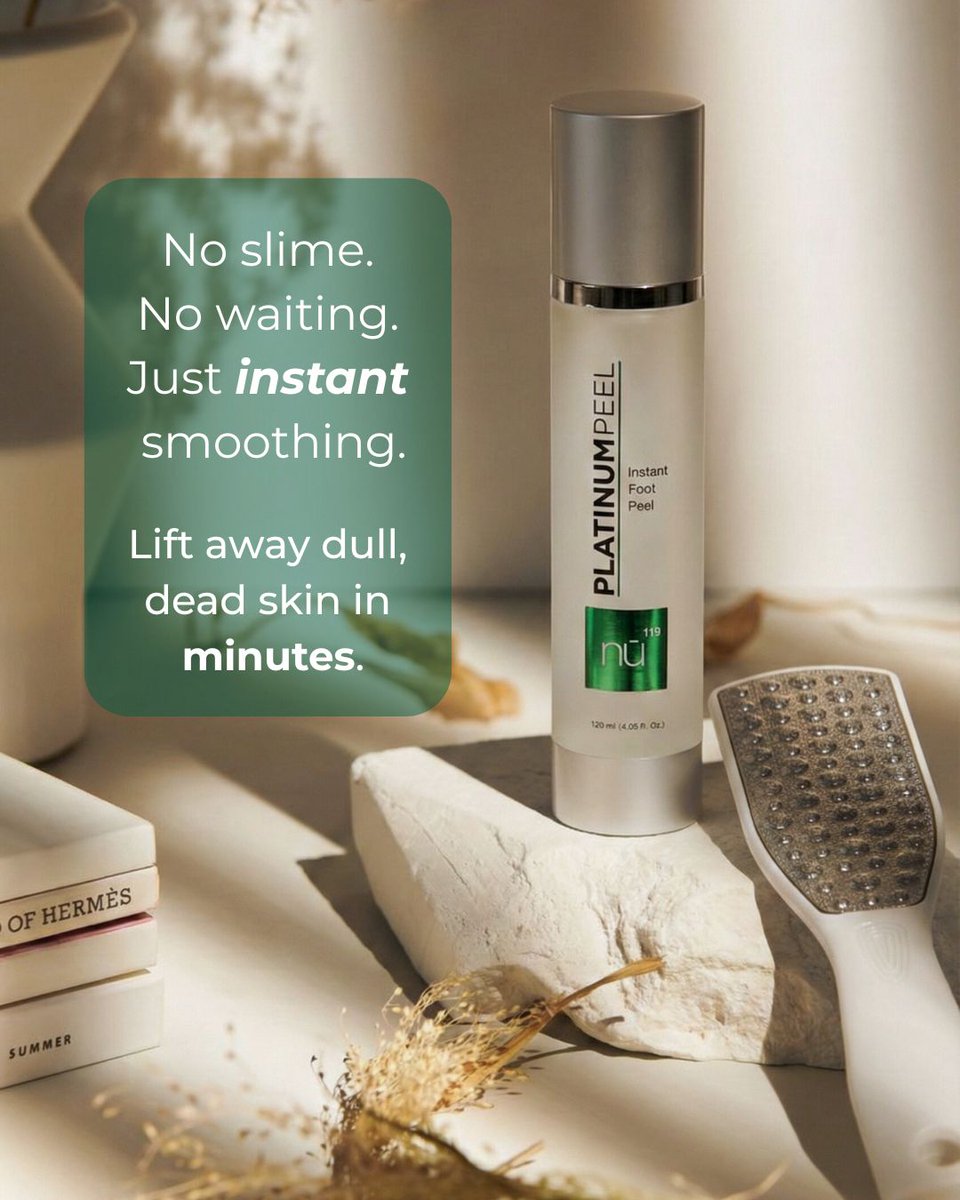 nu119_beauty's tweet image. Winter feet fix 👣✨ 

nū119 Platinum Peel smooths feet fast. 

It's the easy way to bring back that “just-left-the-spa” feel at home.

#nū119 #WinterFootCare #FootCare #SmoothFeet #AtHomePedicure