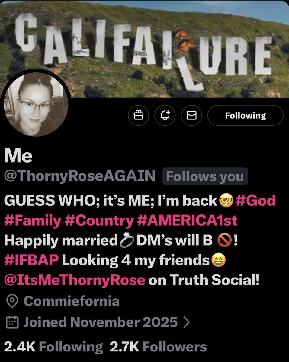 ‼️Attention ‼️

Meet Rose a good friend she is still trying to rebuild her account! She is always engaging and helping others!
Let’s help her with more friends!

<a href="/ThornyRoseAGAIN/">Me</a> 

‼️please Repost ‼️