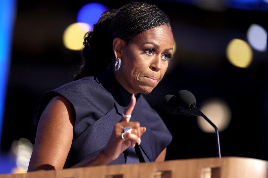 TrumpBarron_Q's tweet image. What are the chances you'd vote for Michelle Obama for President in 2028?

A. 100%     B. 50% 
C. 25%       D. 0%