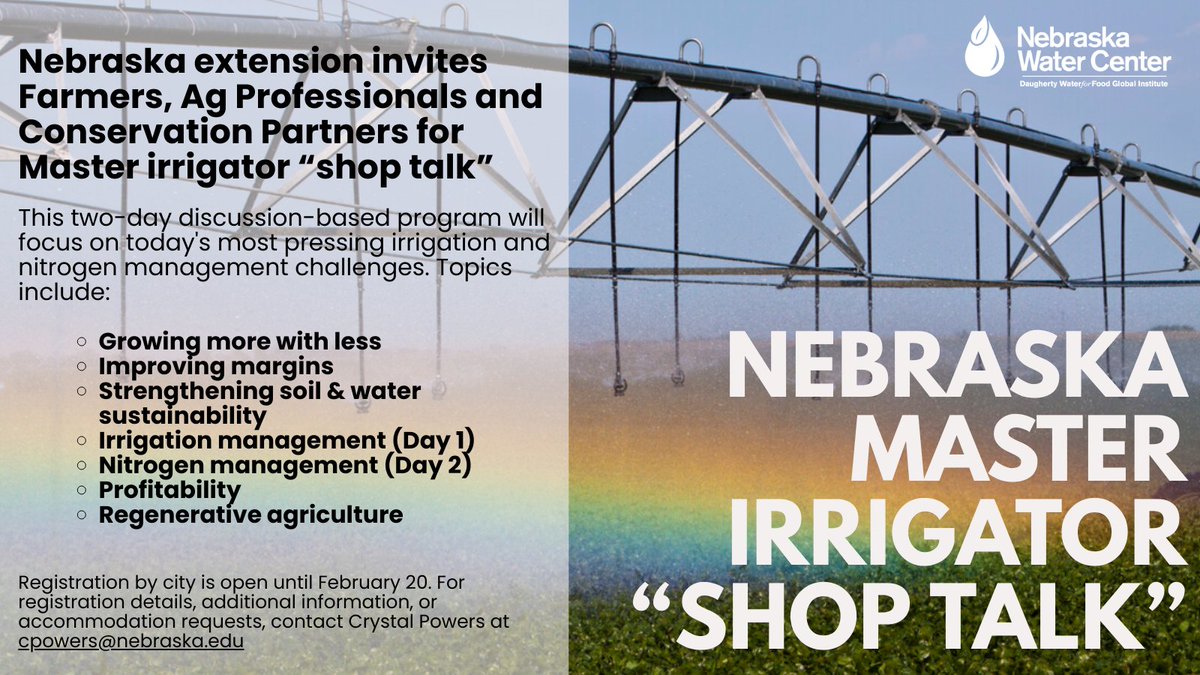 Nebr. Water Center tweet media