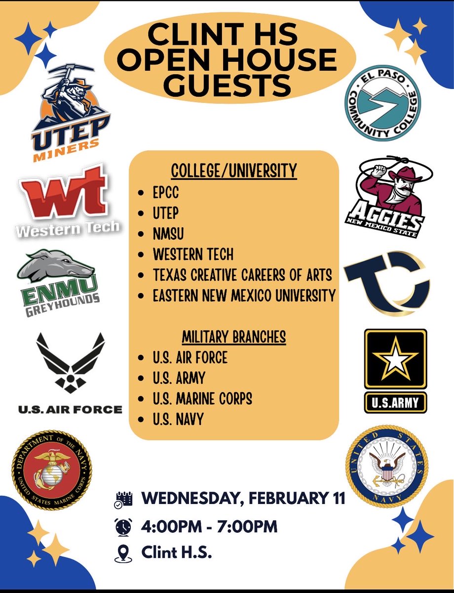 Clint High School tweet media