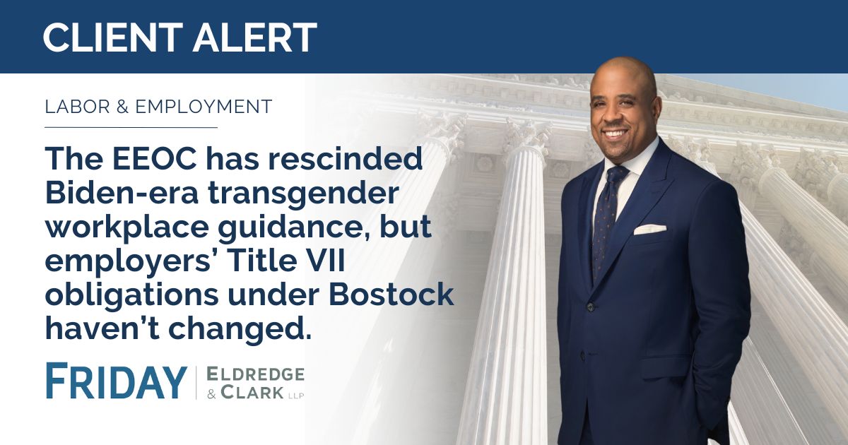 Friday, Eldredge & Clark, LLP tweet media