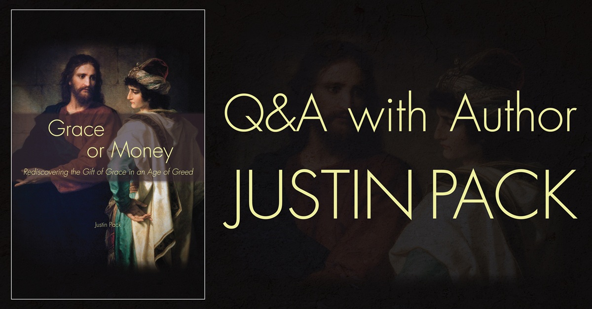Read an interview with Justin Pack about his new book "Grace or Money: Rediscovering the Gift of Grace in an Age of Greed."

gregkofford.com/blogs/news/q-a…