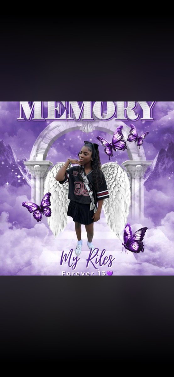 Imfromeastside's tweet photo. Pray for my family as we prepare to lay to rest our beautiful Riley Dearmas 💜 #justiceforRiley💜 let’s turn Houston and New Orleans purple 💜💜 https://t.co/T3snhA9eXl