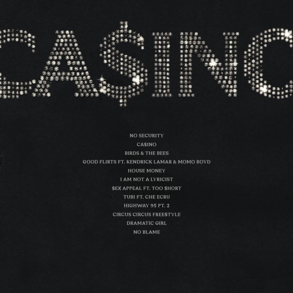 HotNewHipHop's tweet photo. BABY KEEM

CA$INO
(NEW ALBUM)

OFFICIAL TRACKLIST 

FEATURING:
- KENDRICK LAMAR
- MOMO BOYD
- TOO $HORT
- CHE ECRU

DROPPING FEBRUARY 20TH 🚨 https://t.co/WZORDQl03Q
