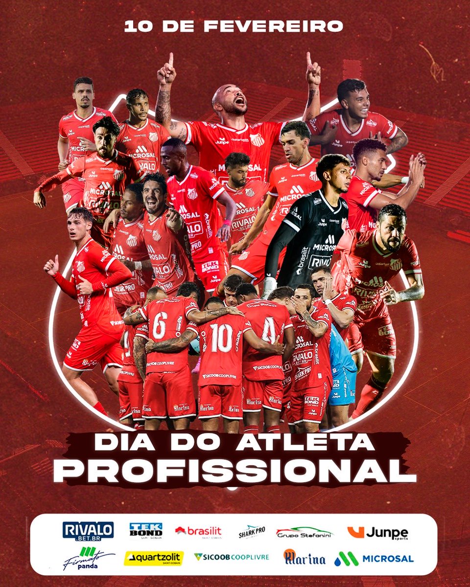 Hoje celebramos o Dia do Atleta Profissional, aqueles que representam dedicação, disciplina, superação e acima de tudo, os que representam o Leão da Sorocabana todos os dias. Nossa homenagem a quem se entrega com compromisso e paixão para alcançar o mais alto nível do esporte.
