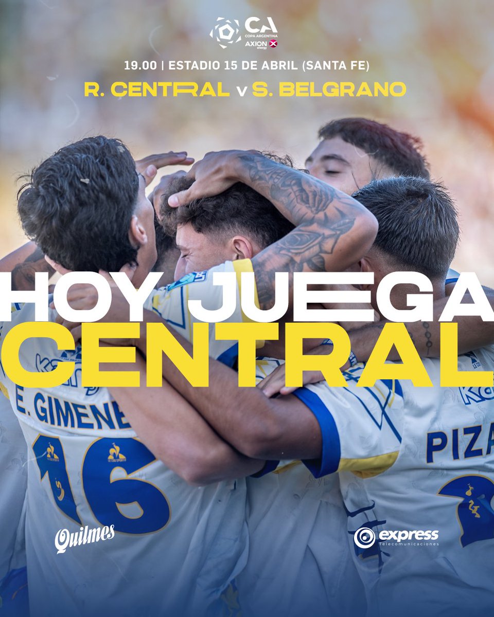 ¡HOY JUEGA CENTRAL! 🇺🇦
