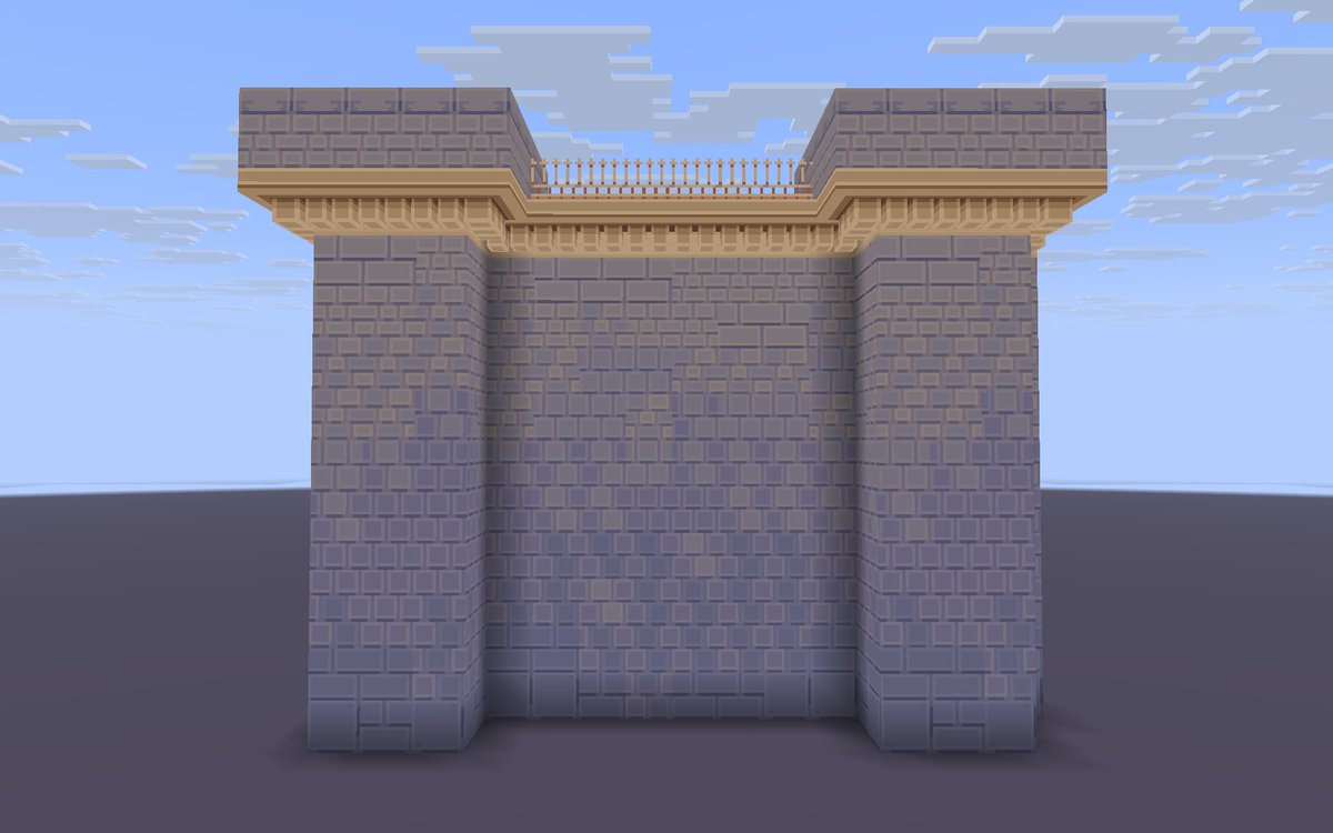 Brick textures in action! Really like how they look in-game
#Blockbench #Minecraft