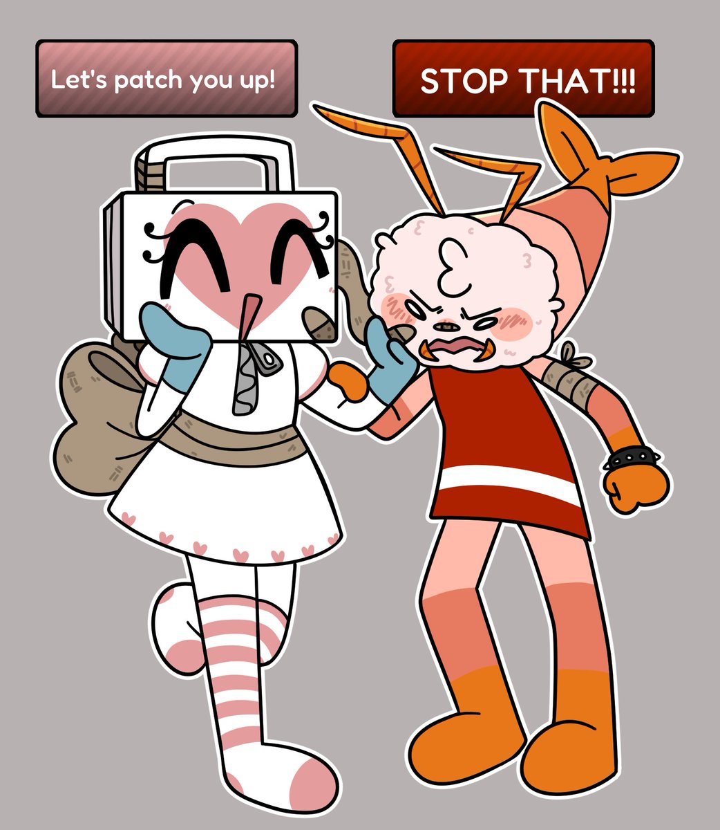 BABIHANDS's tweet photo. can you believe it guys? another dandys world oc! https://t.co/RKcB6p0P3V