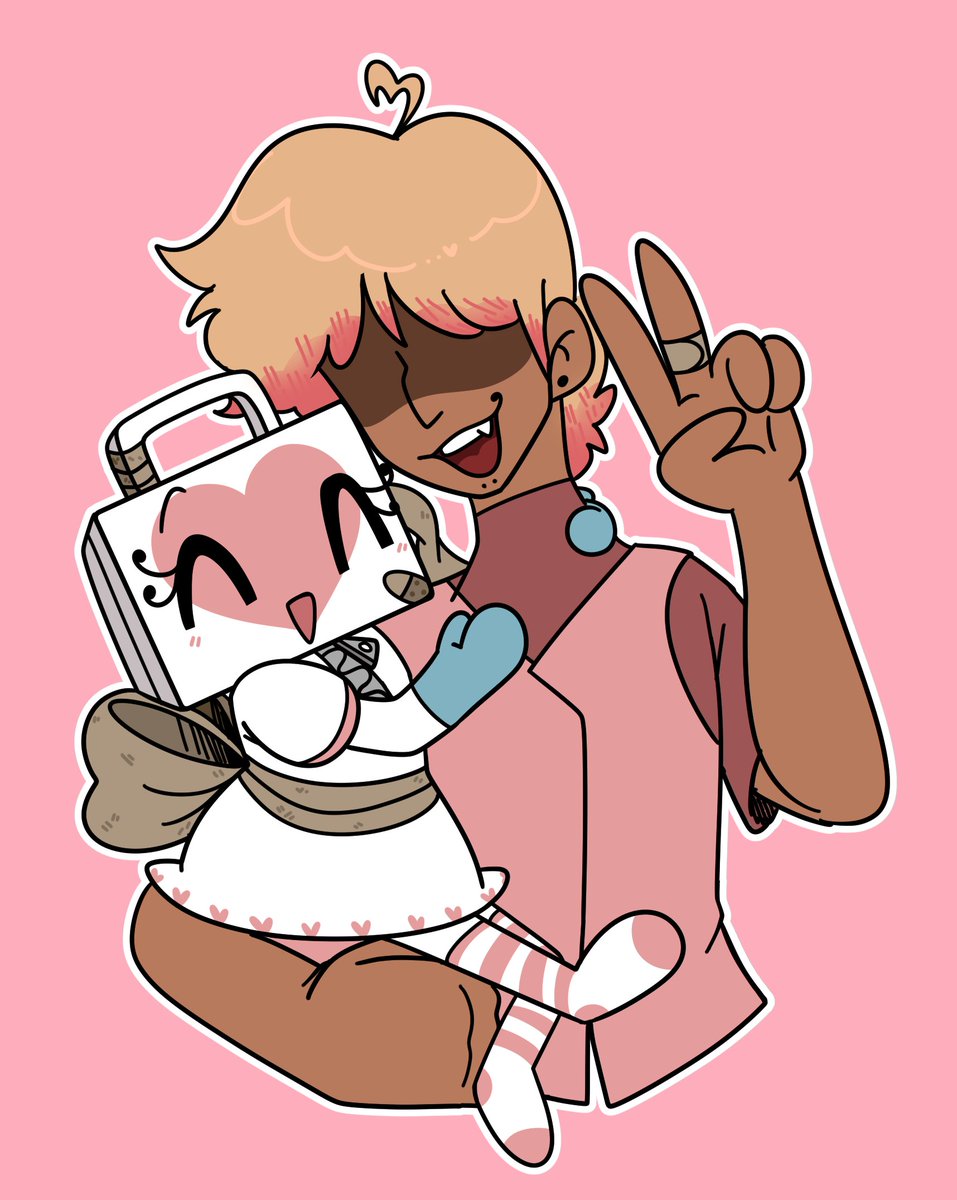 BABIHANDS's tweet photo. can you believe it guys? another dandys world oc! https://t.co/RKcB6p0P3V