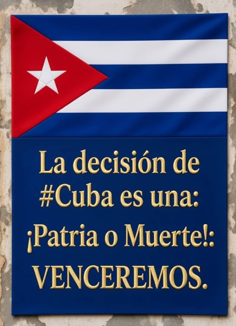 El que AME a #Cuba y tenga valor... Que me siga!🇨🇺💥❤️

#100AñosConFidel
#CubaVencerá