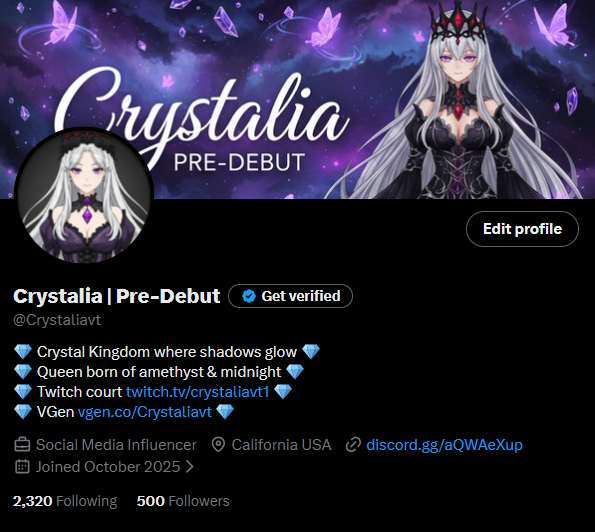 Crystalia | Pre-Debut tweet media