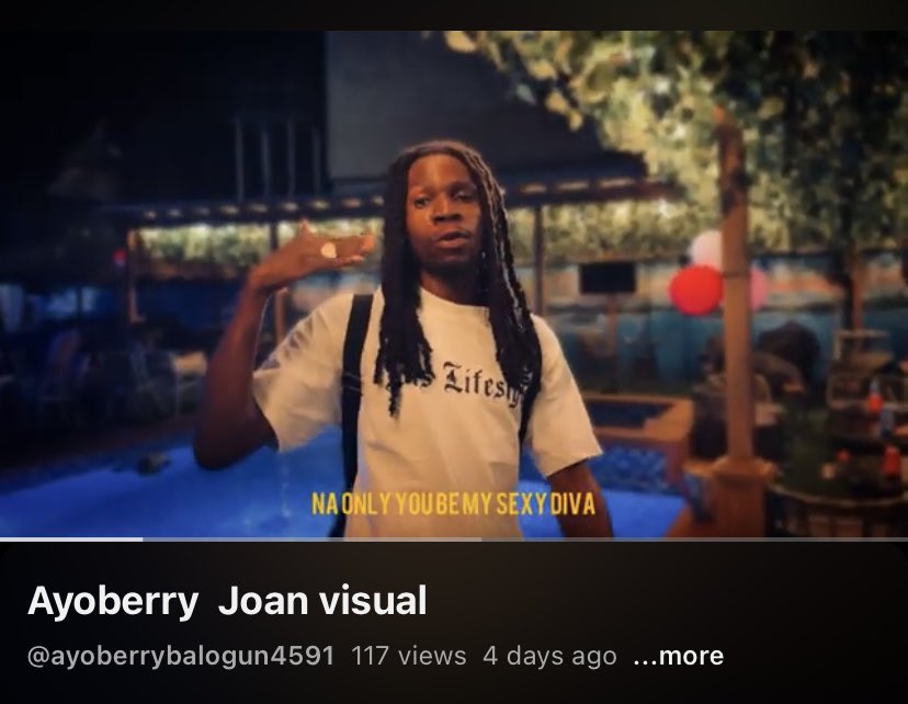 Joan visual out now on all platforms ❗️