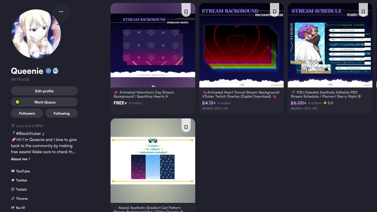 VTStarQS's tweet photo. Valentine's Day sale <3

All of my assets on Vgen are 25% off for the month :> 

💫: https://t.co/89a7hAMv6S

#ENVTuber #VTuberAssets https://t.co/TJVSvpOOXW