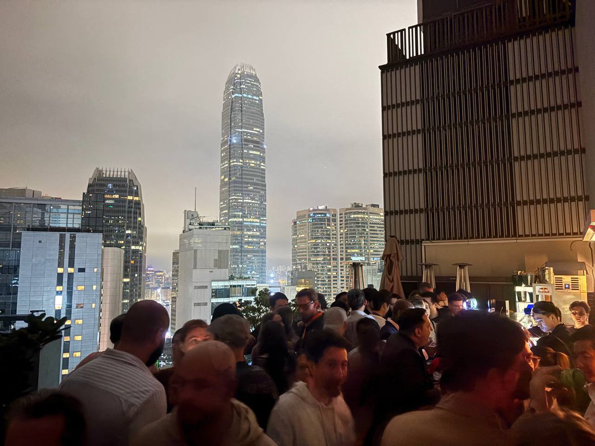 consensus_hk's tweet photo. Music’s popping, drinks are flowing, and our opening party with @NolchaShows is nightlife at its peak ✨ https://t.co/wscoR55eo2