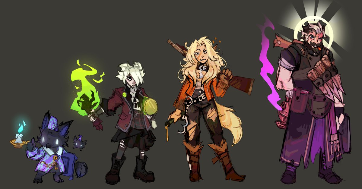 segunda leva de personagens do Deadlock 🐺✝️