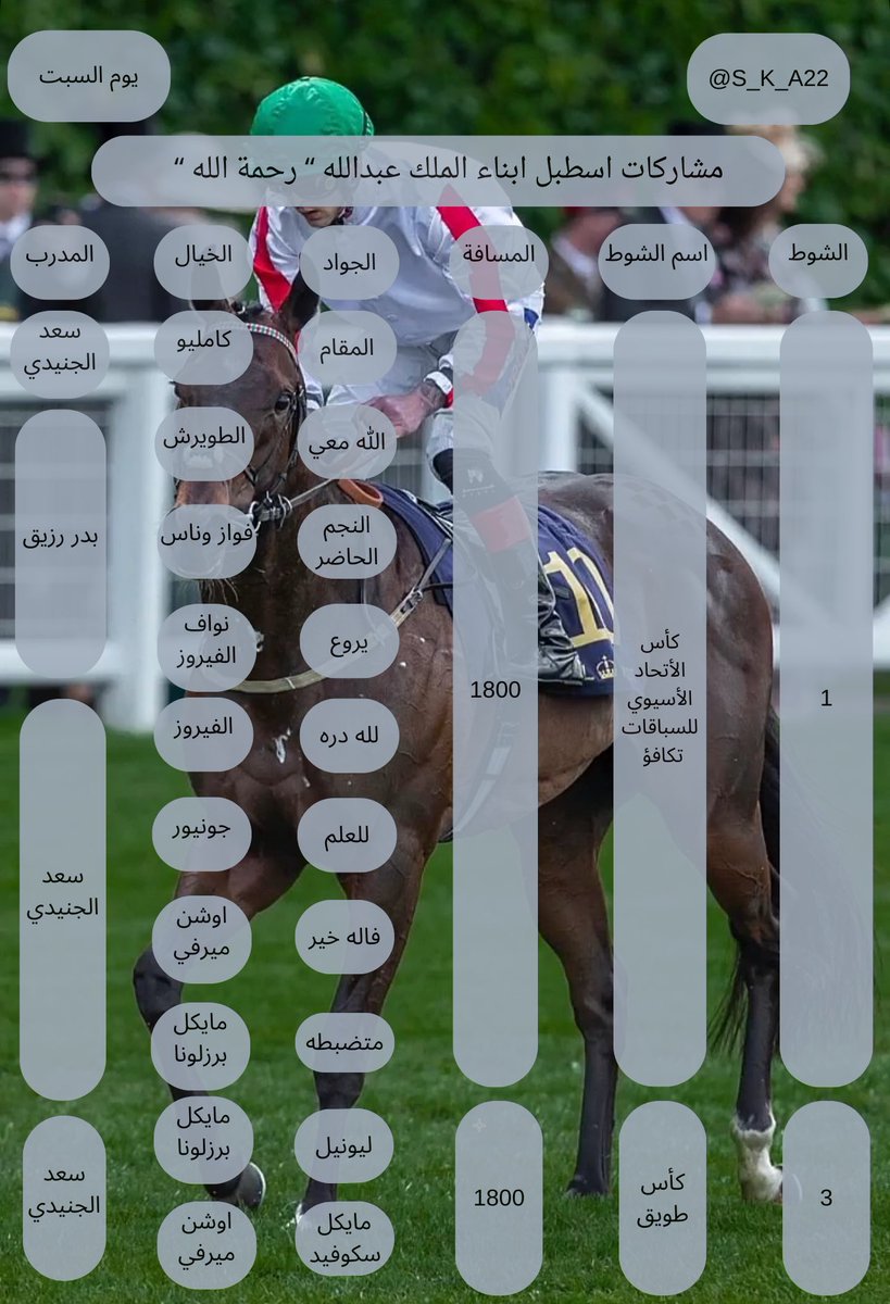 محب الأسطبل الأبيض🤍. tweet media