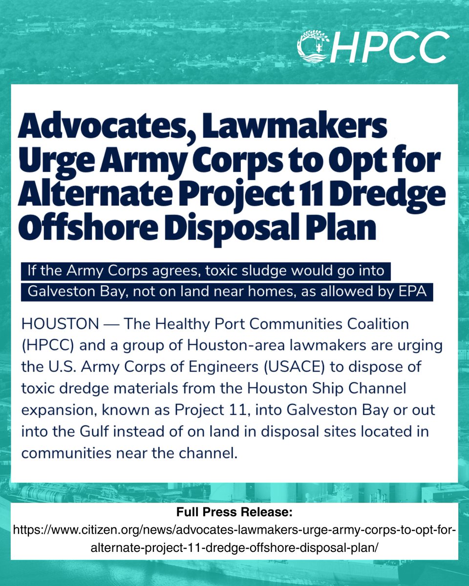 The Healthy Port Communities Coalition (HPCC) tweet media