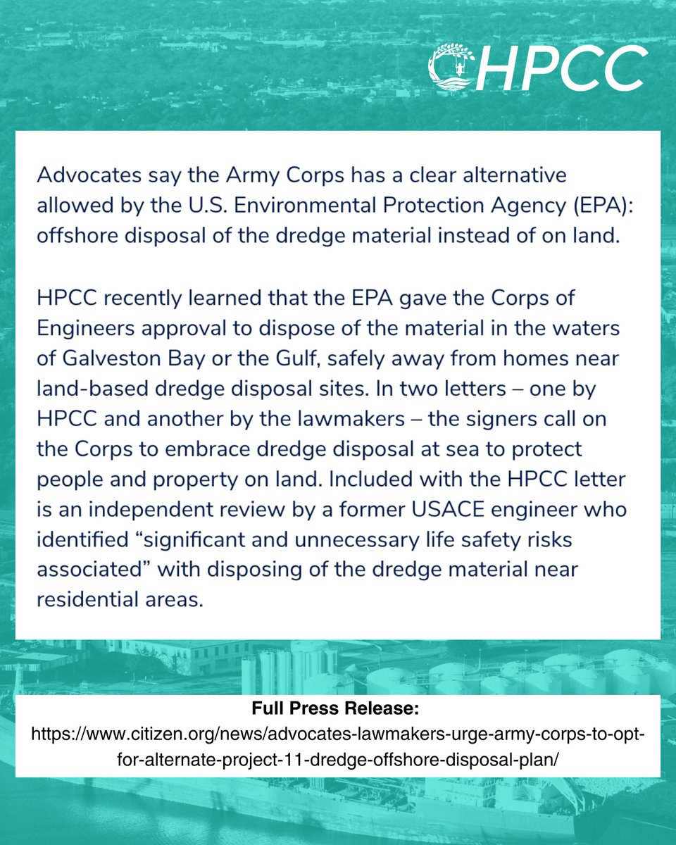 The Healthy Port Communities Coalition (HPCC) tweet media