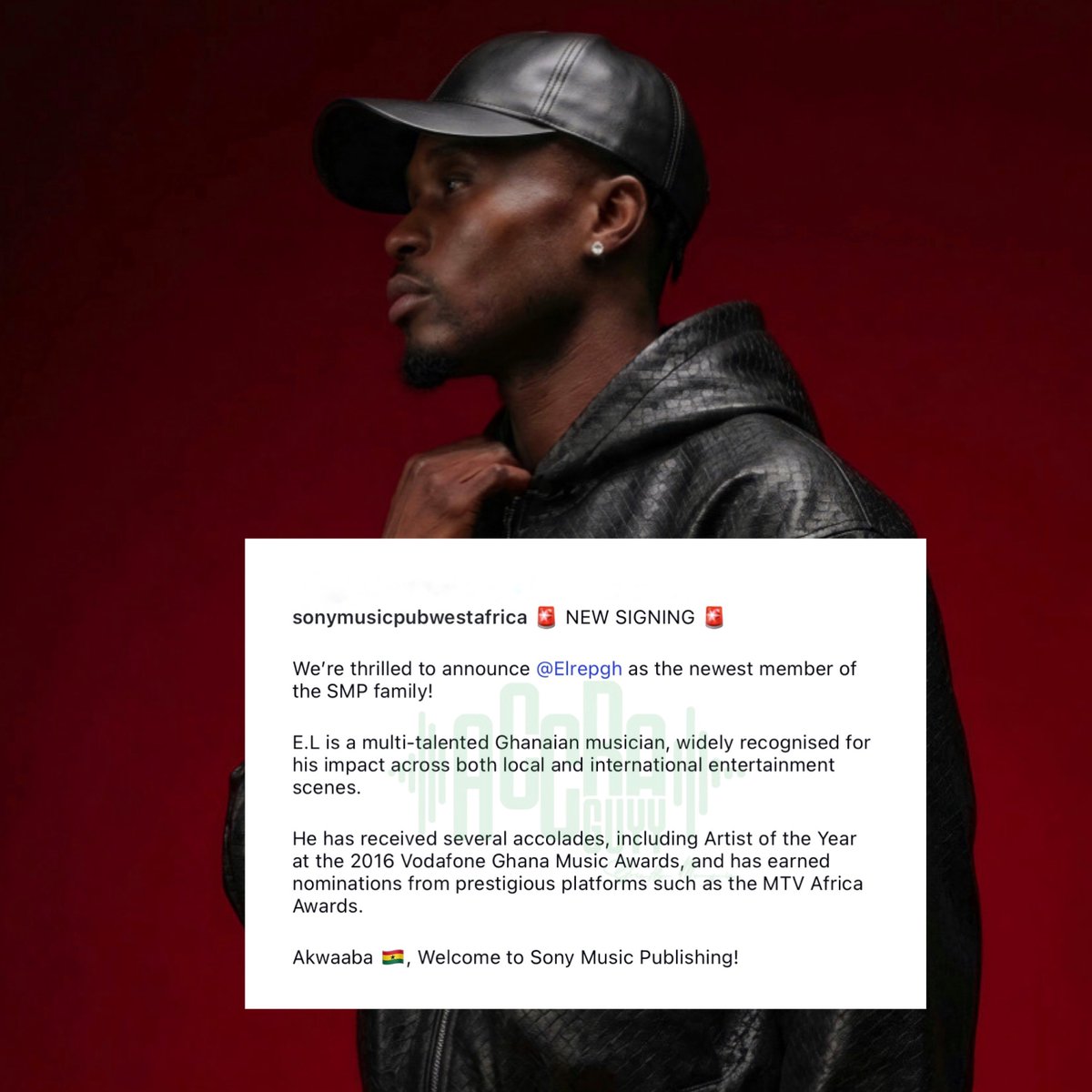 🚨E.L (<a href="/ELgh_/">Don Jaga 👽</a>) Officially Signs With Sony Music Publishing.