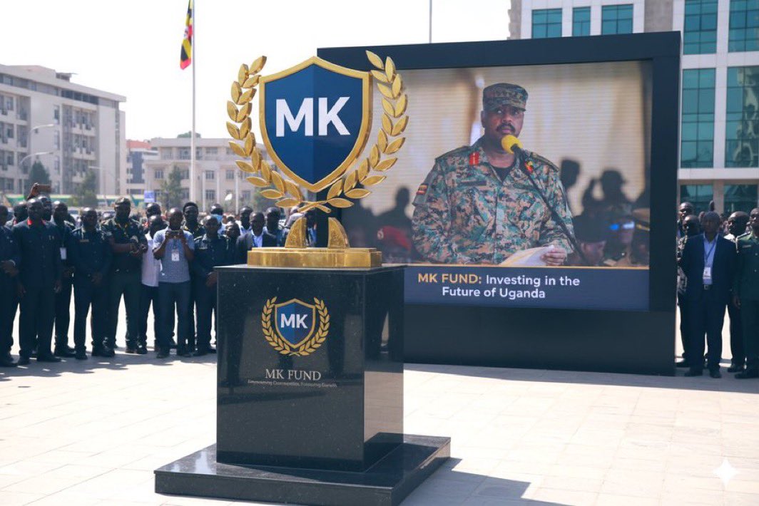 WeAreUganda's tweet photo. @cdfupdf of @MODVA_UPDF @mkainerugaba has launched #MKFund with UGX 1B up for grabs. Focus areas include:
- Commercial Agriculture
- Manufacturing
- Mining
- Services (Tourism &amp; ICT)

Administrators:
@FrankTumwebazek
@karugire
@NMuwumba https://t.co/K3CMIk8RVB