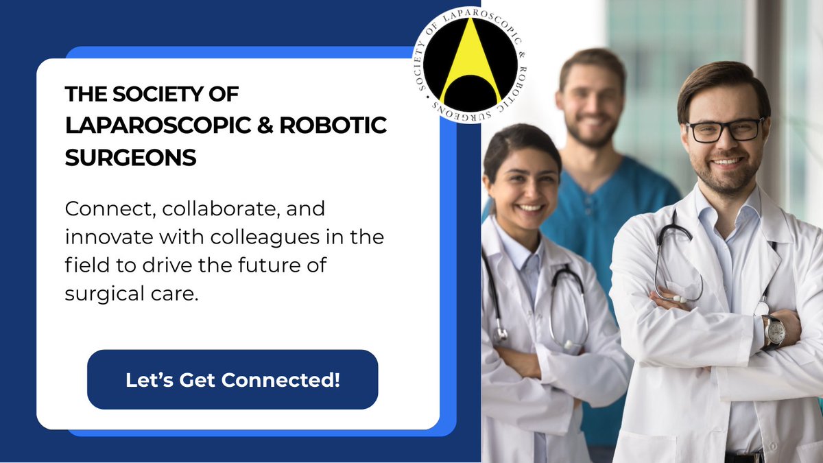 Society of Laparoscopic & Robotic Surgery (SLS) tweet media