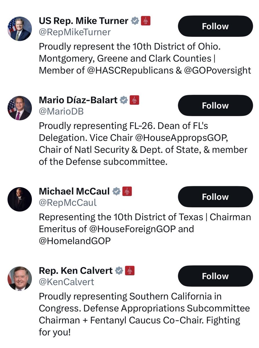 URGENT for Americans:

If one of these is your Representative, call them NOW &amp; ask them to support the discharge petition below. We only need 1 more!

Call 202-224-3121 &amp; ask to be directed to their office.