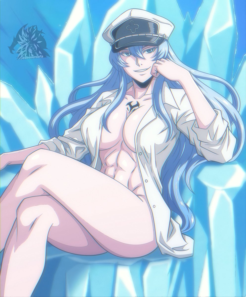 and here’s what you asked for ❄️👑

the Ice Queen  I hope you like it, friends ^^

please comment 💬, like ❤️, and RT 🔁

#Esdeath #AkameGaKill #Fanart #AnimeArt #DigitalArt