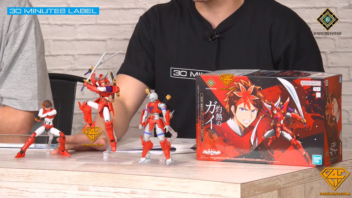Bandai 30 Minutes Fantasy Gai preview #YoroiShinDenSamuraiTroopers