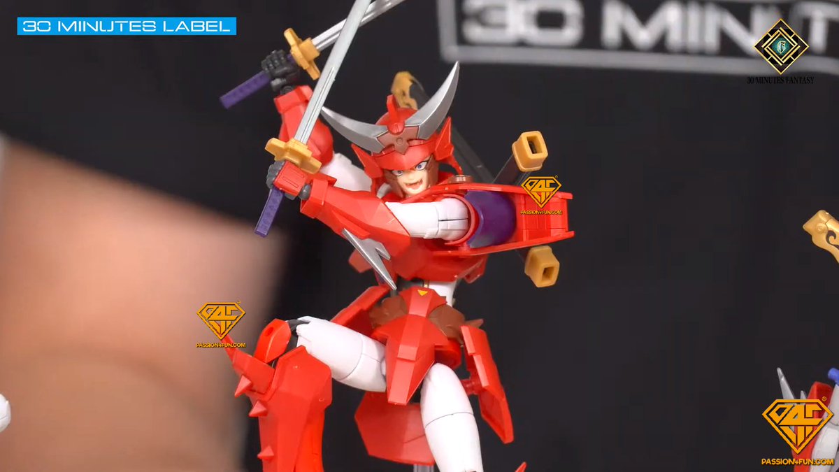 Bandai 30 Minutes Fantasy Gai preview #YoroiShinDenSamuraiTroopers