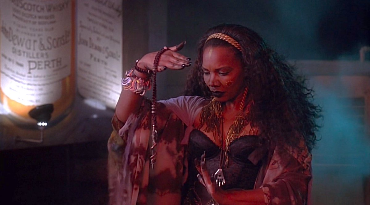 Black Witches in Film:
-Sheryl Lee Ralph as Hypolita in 'Witch Hunt' (1994)
-Debbi Morgan as Mozelle, Diahann Carroll as Elzora  in 'Eve's Bayou' (1997)
-Arnetia Walker as Hypolite in 'Cast a Deadly Spell' (1991)
