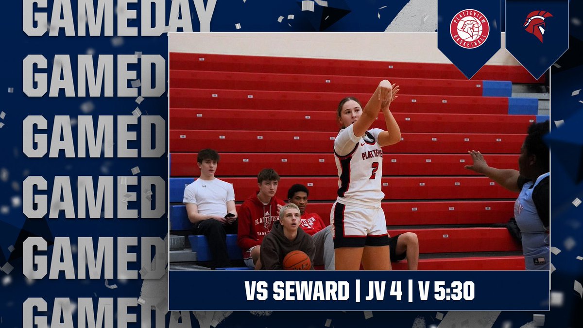 PlatteviewGBB's tweet photo. 🚨Home Game Day🚨
🆚 @sewardgball 
⏰ JV 4pm, V 5:30pm
📍@Platteview_HS 
📺 Hudl Fan https://t.co/7MMhNz9Rgu
