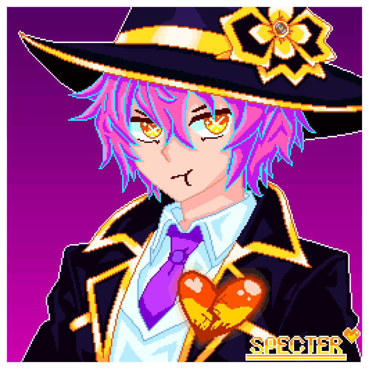 EMPEZAMOS FEBRERO CON UN NUEVO DISEÑO DE ROPA🗣️🔥🔥🔥

(al chile debo mejorar su corazon, por que la mayoria de gente pensaba que era un simbolo cuando realmente es su corazon real XD)

#art #Pixel #pixelart